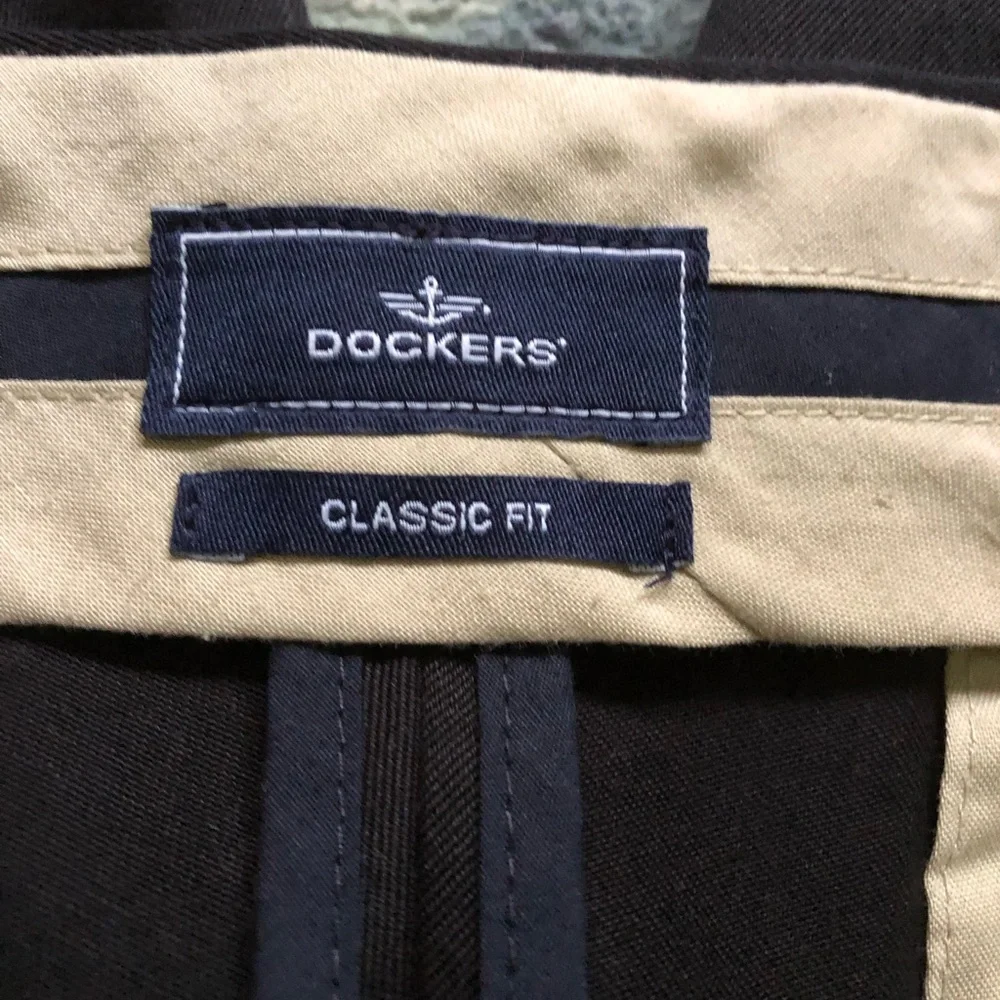 Dockers Classic Fit Black Pants
